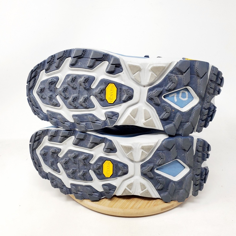 Hoka One One Kaha 2 GTX Shoes Womens 7 Blue Trail High Top Hike Comfort Sneaker - Picture 10 of 13